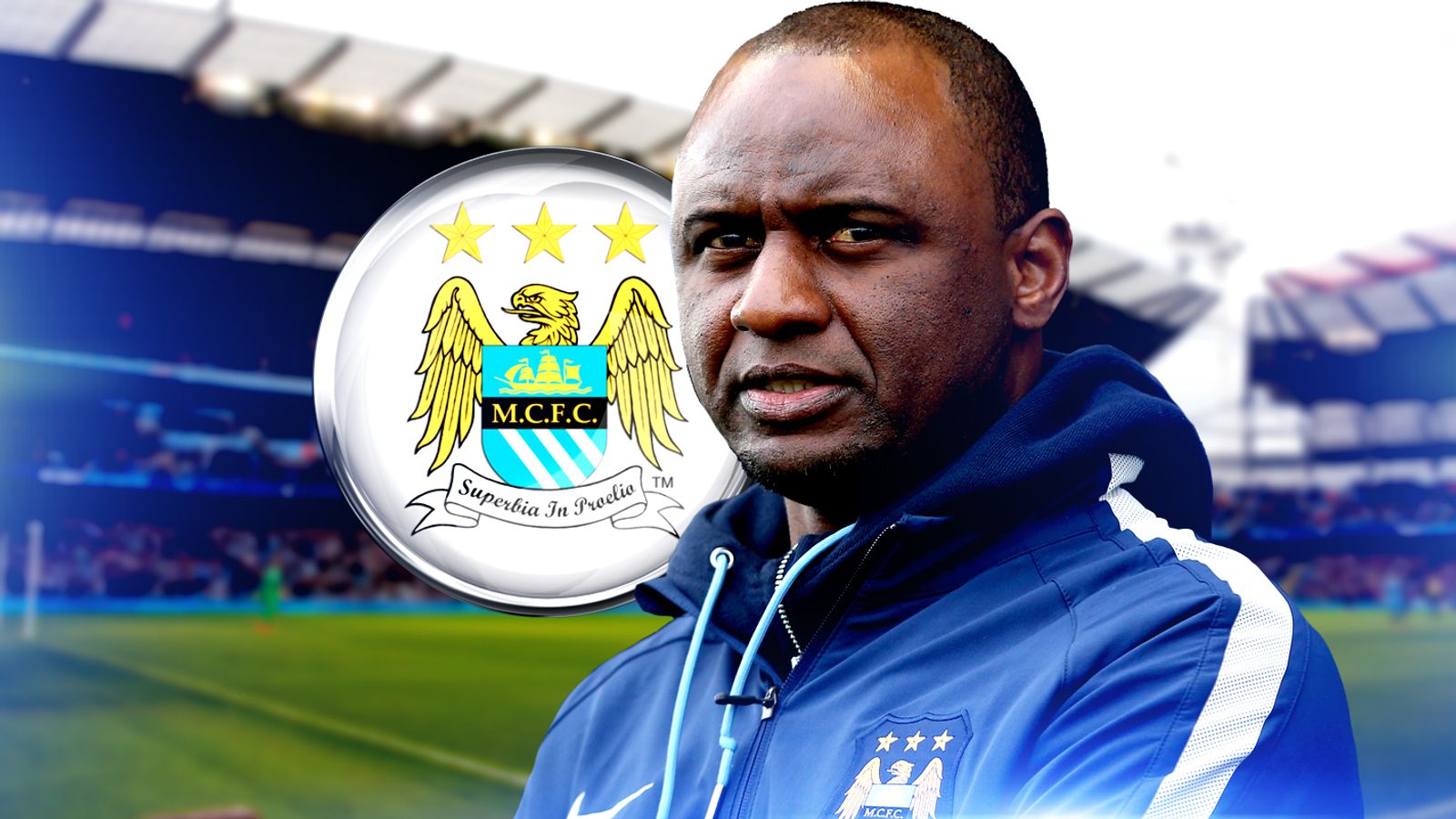 Patrick Vieira earmarked as potential Manchester City ...