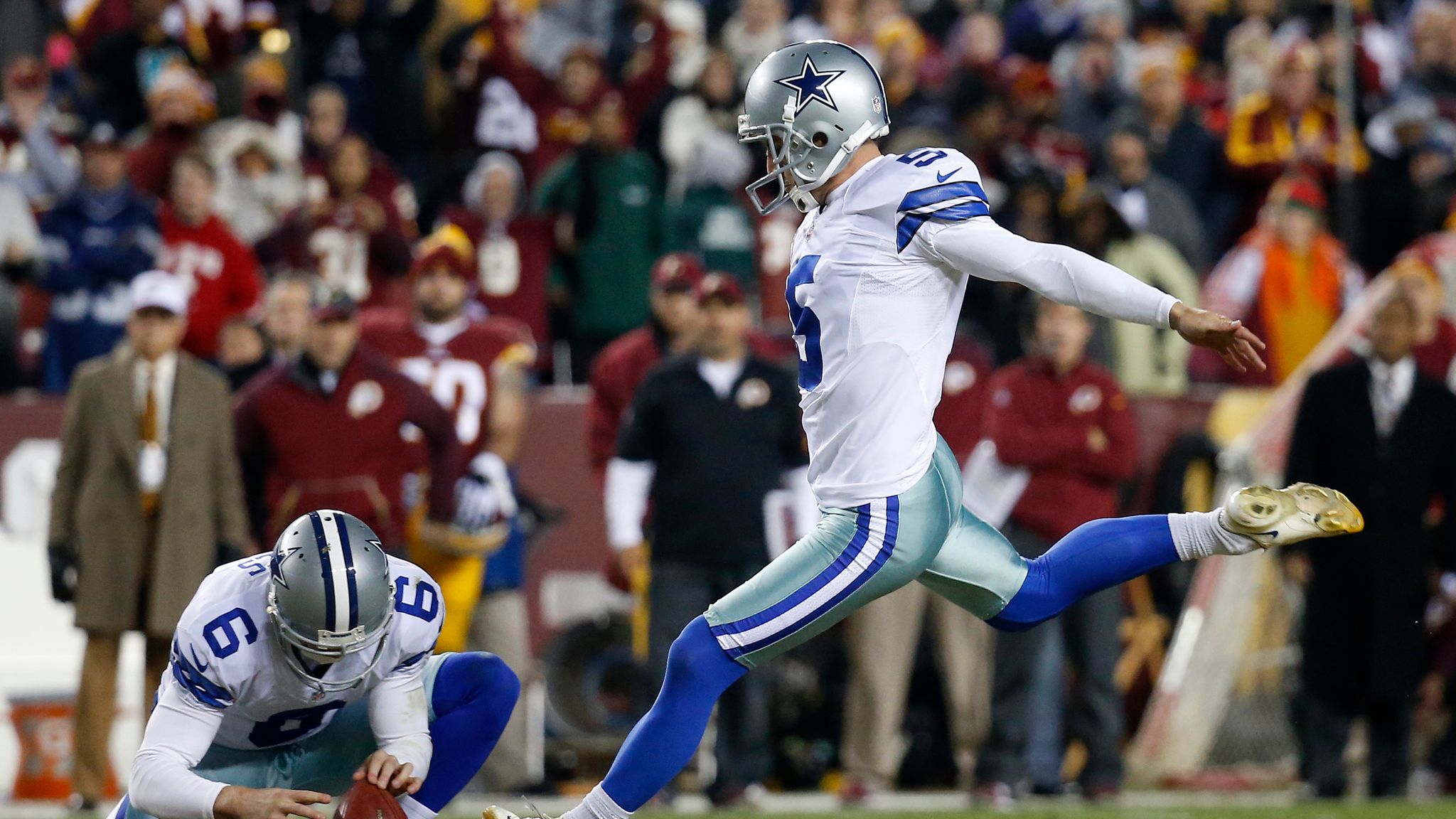 Dallas Cowboys edge Washington on Bailey's 54-yard field goal