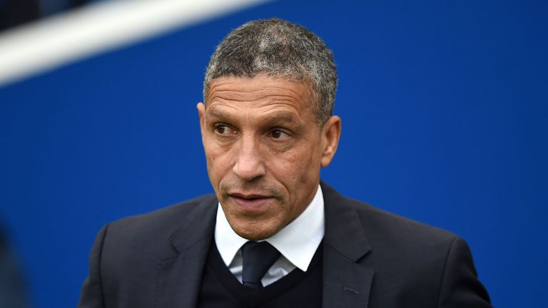 Brighton manager Chris Hughton will know his side have a big chance on Tuesday