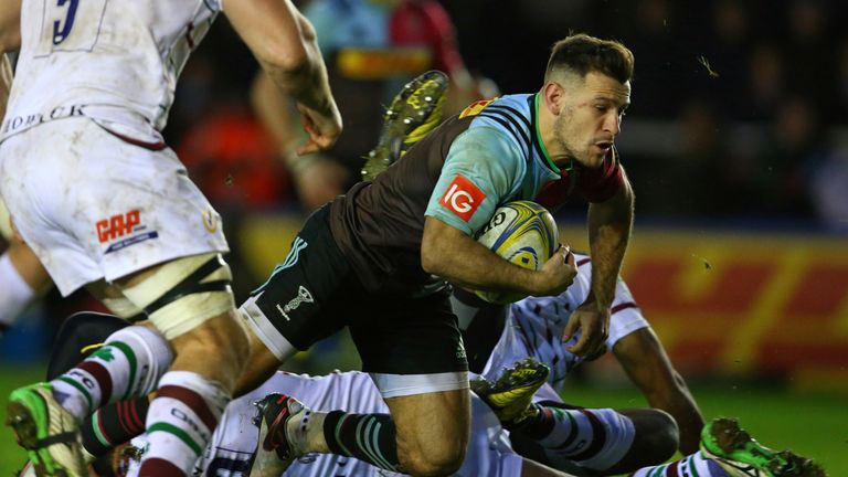 Danny Care scored Harlequins' second try