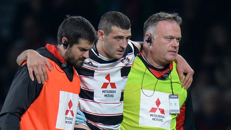 Jonny May suffered an injury blow ahead of Eddie Jones' England squad announcement early next year