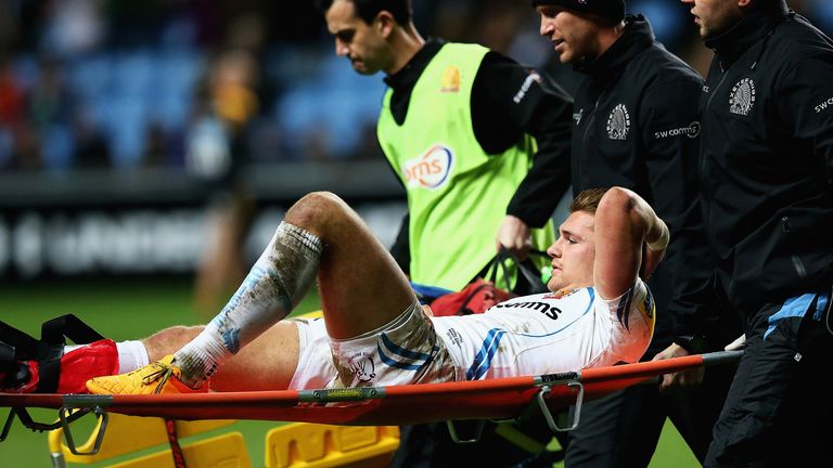 The Chiefs win was dampened by the loss of Henry Slade to a serious looking leg injury.