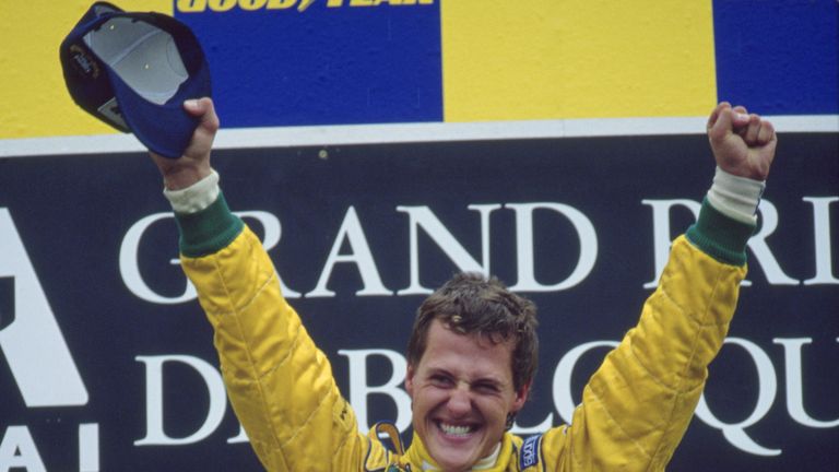 PlanetF1 on X: Michael Schumacher won his second of seven World
