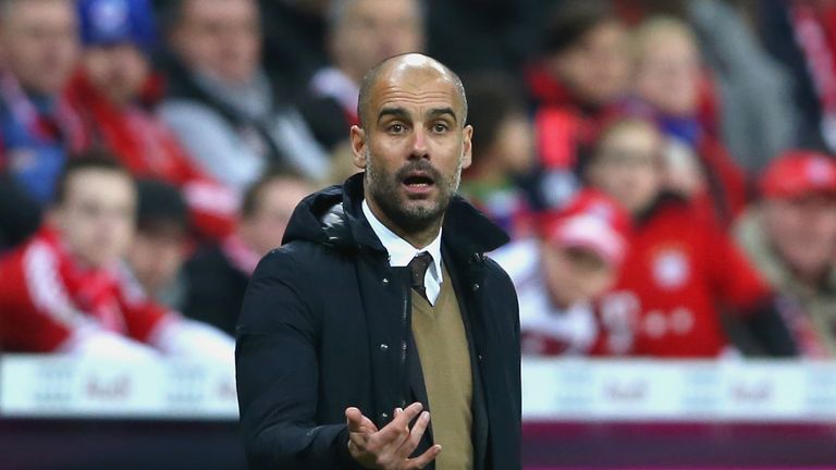 Pep Guardiola's contract at Bayern Munich expires at the end of the season