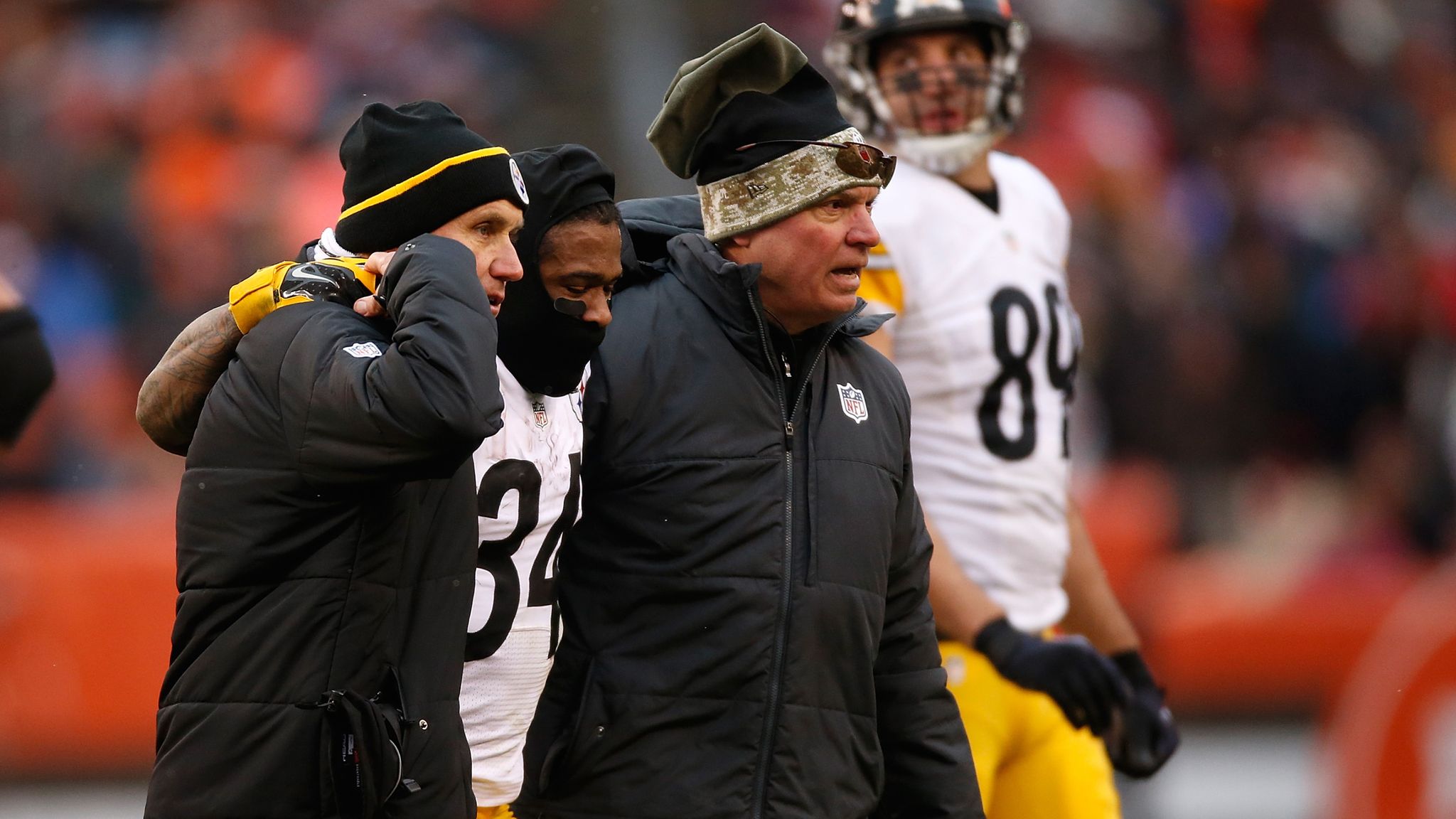 Steelers RB DeAngelo Williams day to day with foot injury 