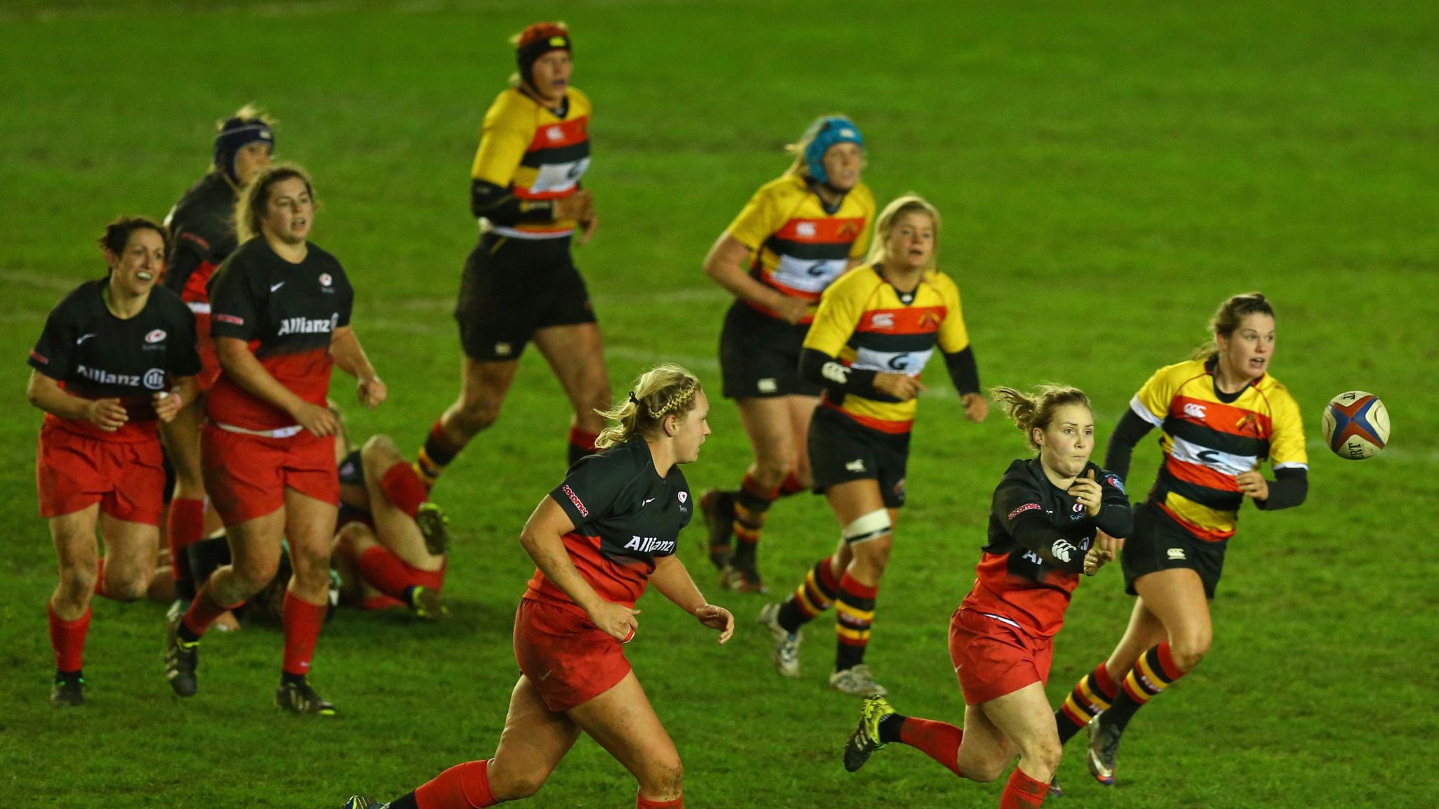 Richmond beat Saracens to claim Womens Premiership final Rugby Union News Sky Sports