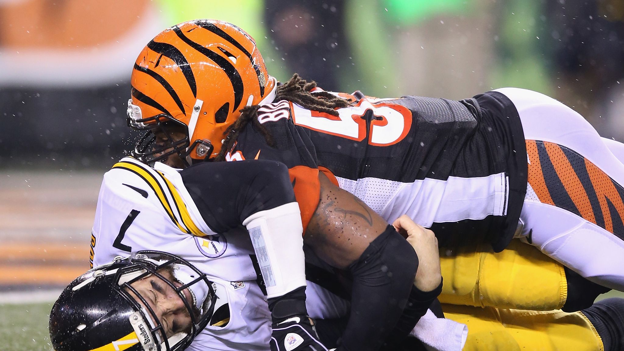 Steelers' Antonio Brown says Vontaze Burfict was trying to 'kill