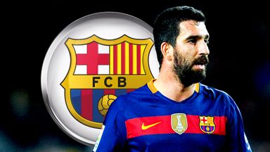 Arda Turan is now available to bolster Barcelona in the second half of the season