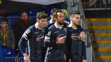 Image of Raffaele De Vita (centre) scored the only goal of the game in Dingwall