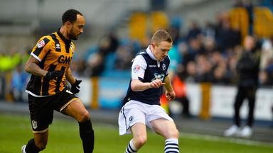 Image of Shane Ferguson (right) is now a Millwall player