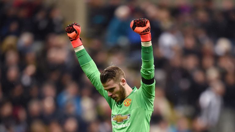 David De Gea has maintained his level