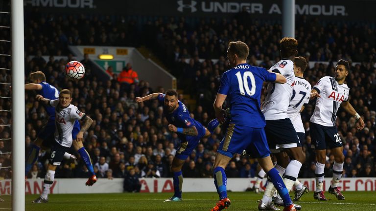 Defender Marcin Wasilewski equalised with a powerful header after 19 minutes