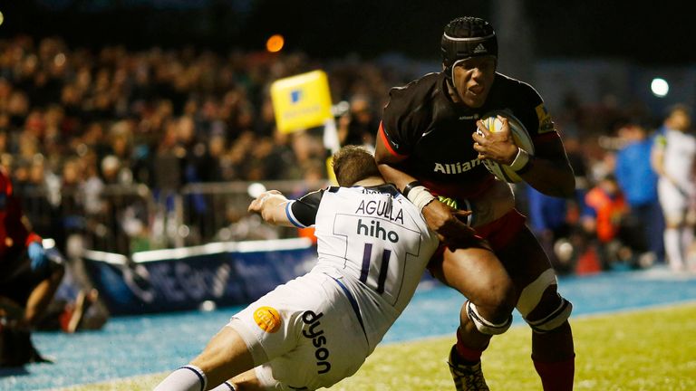 Saracens' Maro Itoje won man of the match