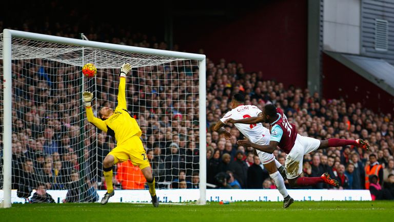 Michail Antonio scored the game's opening goal from a right-wing cross