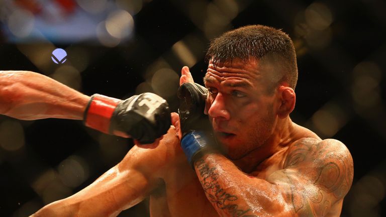 Rafael dos Anjos won the lightweight title in March and defended it against Donald Cerrone