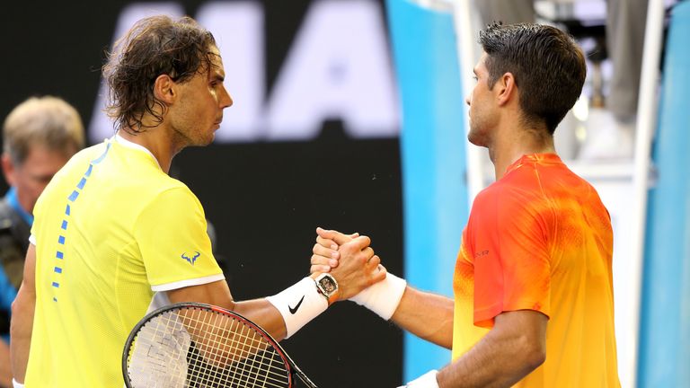 Nadal was beaten by Fernando Verdasco in the first round of the Australian Open