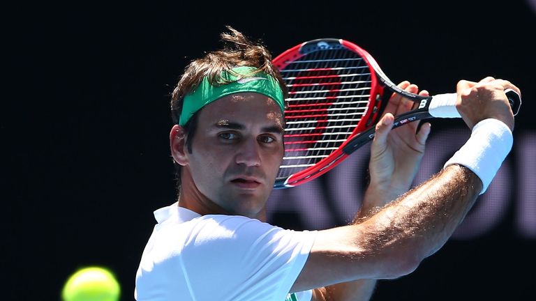 Roger Federer beat Alexandr Dolgopolov in one hour and 33 minutes