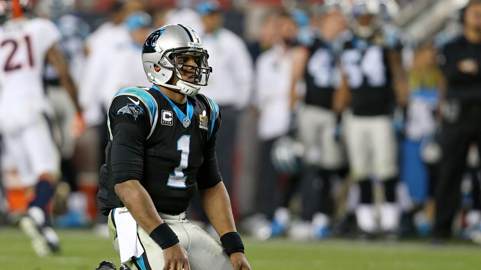 Super Bowl 50: Cam Newton frustrated by Carolina Panthers defeat to ...