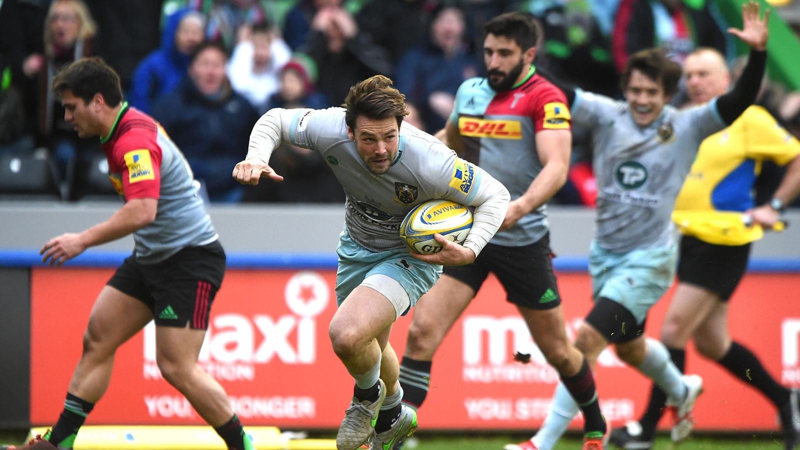 Harlequins 23 27 Northampton Match Report & Highlights