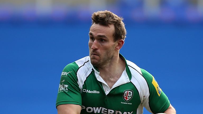 Andrew Fenby crossed for London Irish in the victory