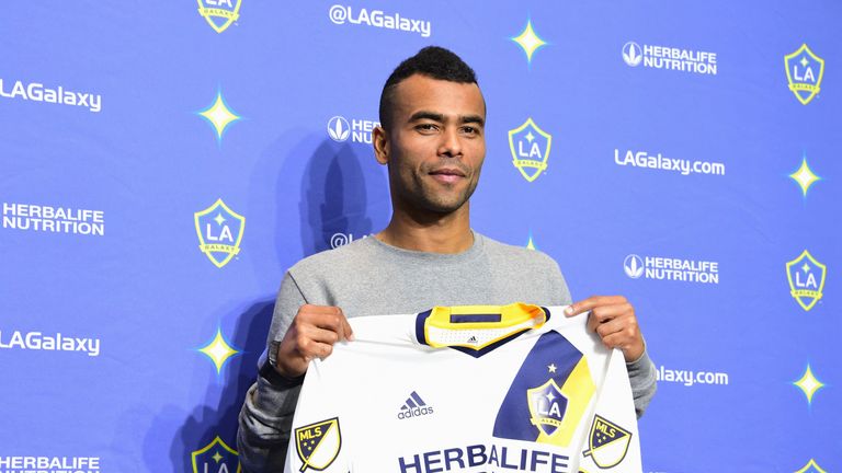 Ashley Cole joined LA Galaxy in 2016