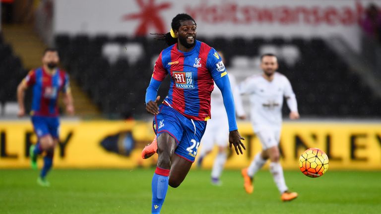 Emmanuel Adebayor's short stint with Crystal Palace is over
