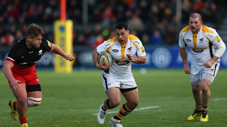 George Smith kept the Saracens defence guessing at Allianz Park