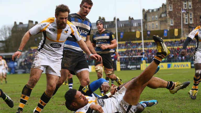 Frank Halai was the difference as Wasps beat Bath