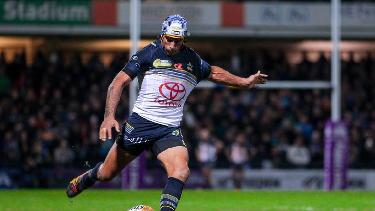 Man of the match Johnathan Thurston nails another conversion