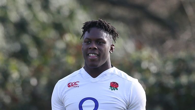 Maro Itoje could make an anticipated England debut if called off the bench in Rome