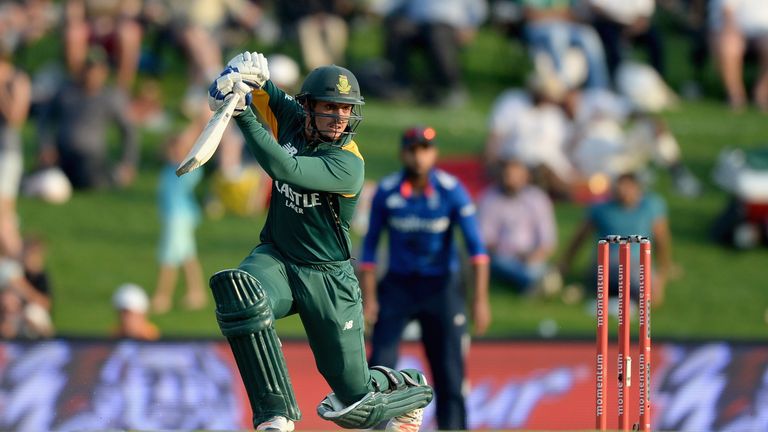 Quinton de Kock - one of South Africa's surplus of clean hitters