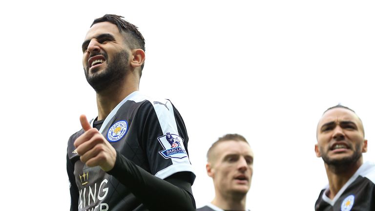Mahrez put Leicester 2-0 up with a fine solo goal