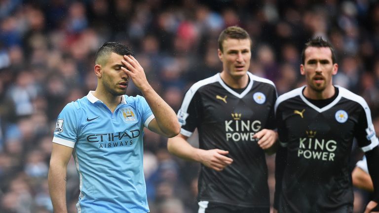 Leicester lead the top-six mini league, while Manchester City are bottom