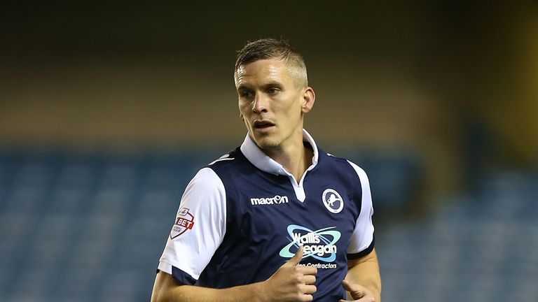 Steve Morison of Millwall in action
