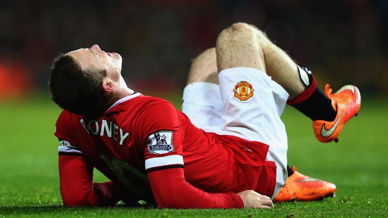 Rooney has been out of action with a knee injury since February