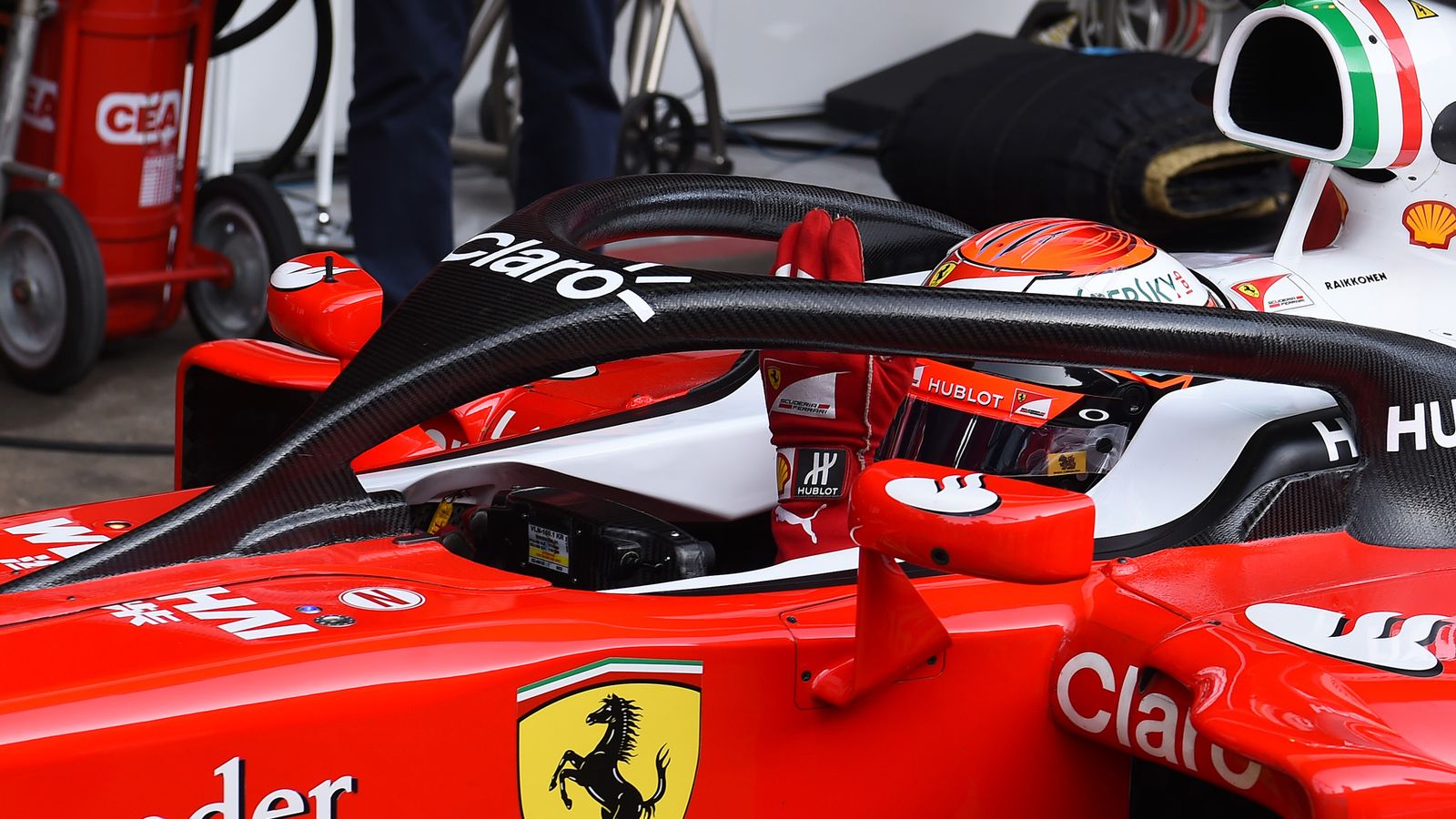 Ferrari test new halo device in winter testing at Barcelona | F1 News