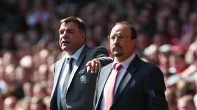 Sam Allardyce and Rafael Benitez have had a fractious relationship 