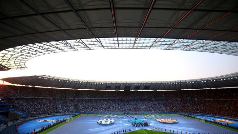 Last year's final was held at the Olympiastadion in Berlin