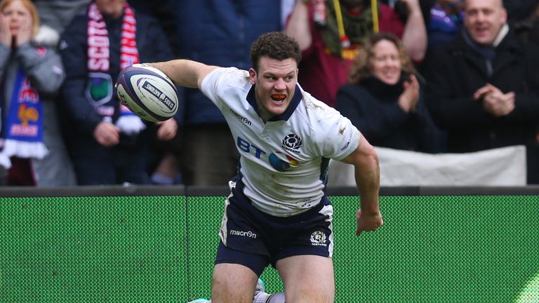 The win marks Scotland's first against France in 10 years.