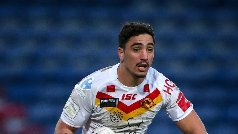 Catalans' Tony Gigot kicked well in the win over Wakefield