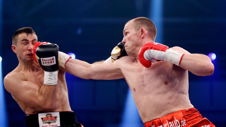 Braehmer (right) beat Eduard Gutknecht last time out