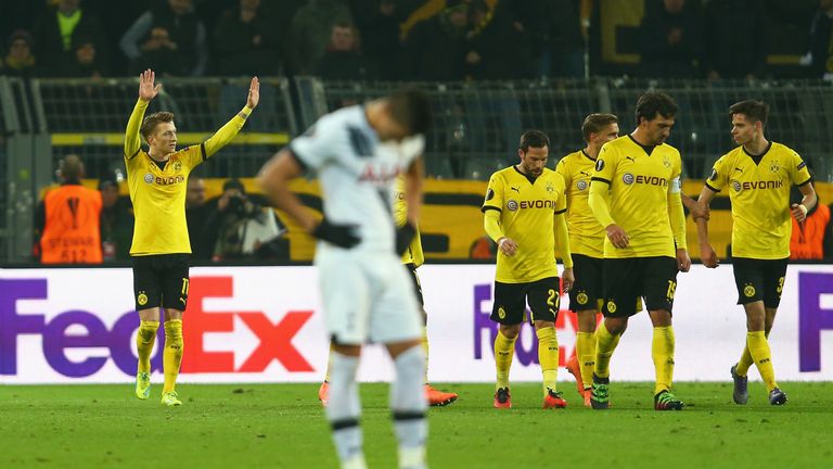 Image result for Tottenham Hotspur 3-0 Borussia Dortmund: