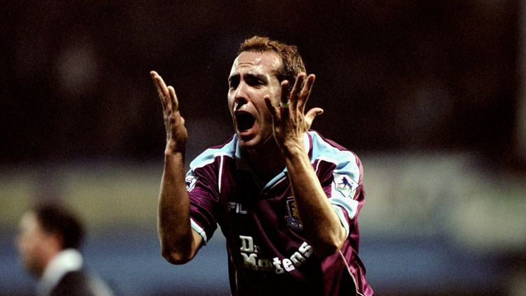 Paolo Di Canio goes down as Jack Wilshere's all-time favourite West Ham player