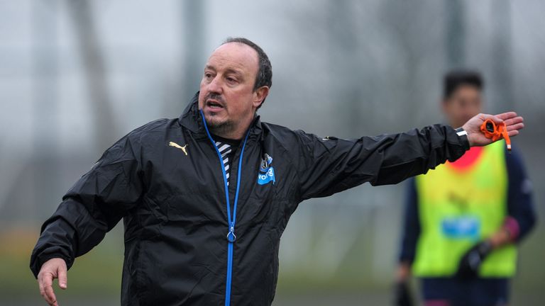 Rafa Benitez took over as Newcastle manager last Friday