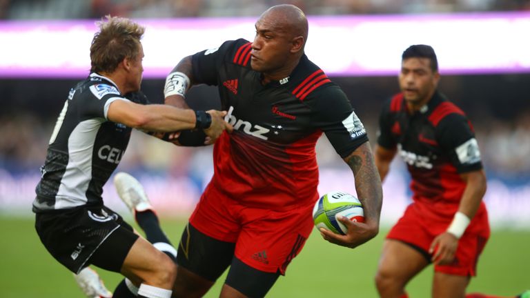 Crusaders winger Nemani Nadolo played a starring role during their victory