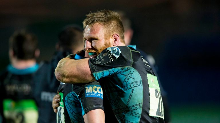 Tyrone Holmes has enjoyed three seasons with Glasgow Warriors