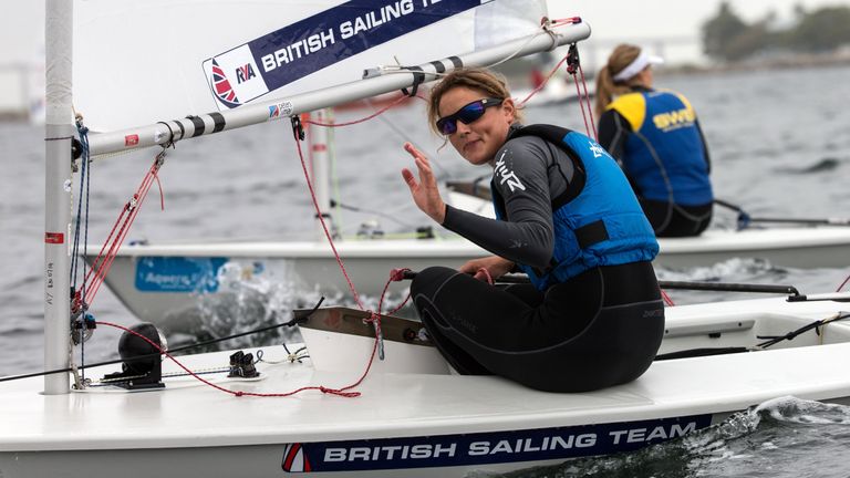 Alison Young wins Laser Radial gold for Britain in World Championships ...