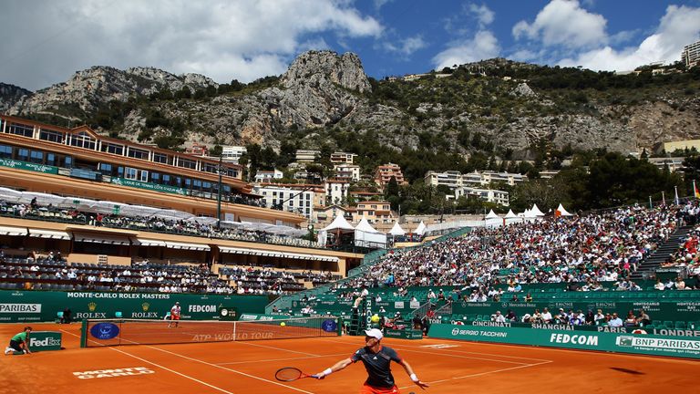 monte carlo tennis results today