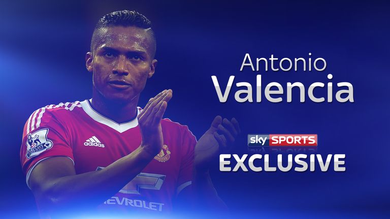Antonio Valencia is targeting the top four