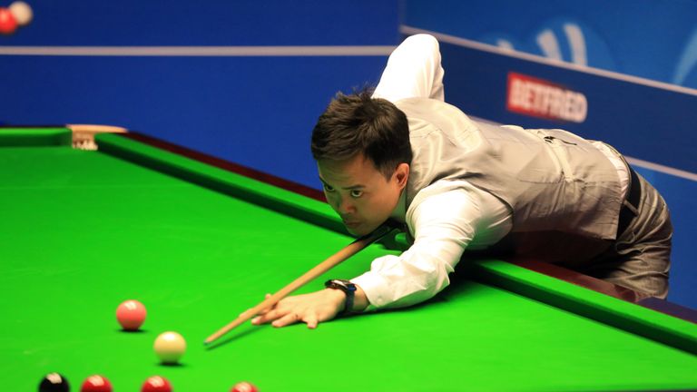 Marco Fu came through his match against Anthony McGill with a 13-9 win